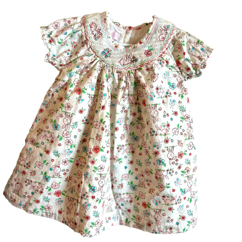 Bonnie Baby 2 piece (dress + bloomers) dress in Like New condition